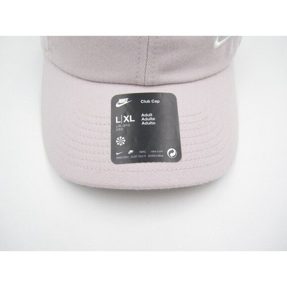 Women New Nike Club Cap Adjustable Hat Sz L/XL (FZ5698-019) - Picture 3 of 8